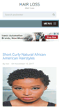 Mobile Screenshot of 10hairloss.com