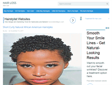 Tablet Screenshot of 10hairloss.com